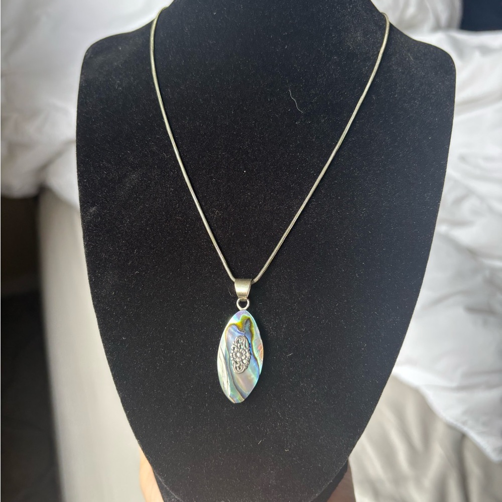 Abalone Shell Pendant.
